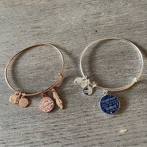 NWT Set of 2 Alex and Ani Harry Potter Bangle Bracelets
